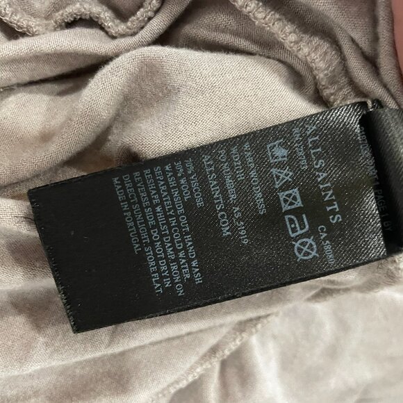 Allsaints Warp Wool Blend Sleeveless Dress - Picture 3 of 5